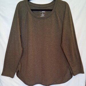 Sonoma, Olive Green, XL, Long-Sleeved Sweater, Excellent